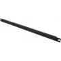 Omnitronic Z-19U Steel Black 0.5U priekšējā panelis 19 inch statīvam, tērauds, melns