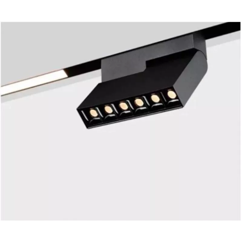 Track LED lampa VISIONAL VS20-12L-3 — 12W, 3000K sliežu apgaismojumam