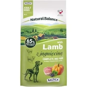 BALTICA Natural & Balance Jēra gaļa M/L – sausā suņu barība – 3 kg