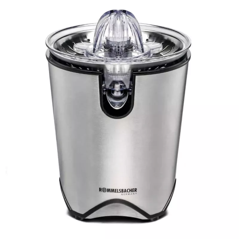 ROMMELSBACHER ZP 60/E, Melns, Nerūsējošais tērauds, 100 W, 220 - 240 V, 50 / 60 Hz, 16 cm, 255 mm