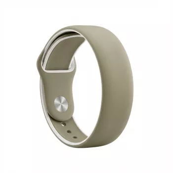 Rokas siksniņa GUAN Premium Pro Apple Watch Khaki/Balta 38/40/41/42 mm