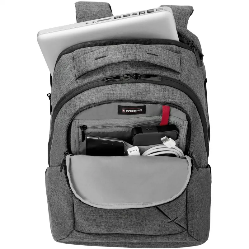 Wenger MoveUp mugursoma klēpjdatoram - 40,6 cm (16 inch) - Heather Gray (605296)