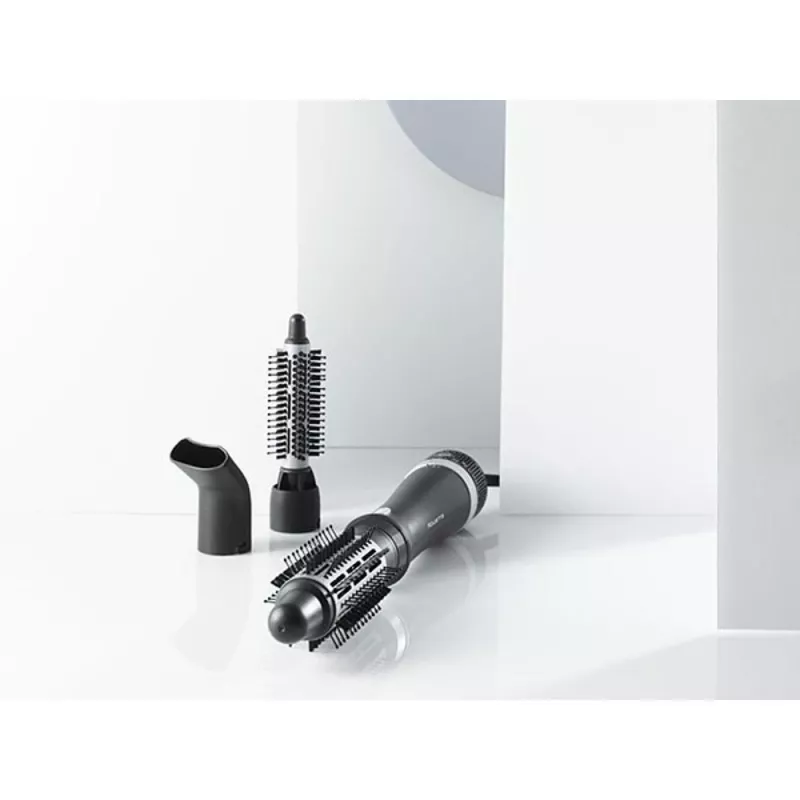 Karstā gaisa suka Rowenta Express Style CF6320F0 Warm Black Silver visiem matu garumiem