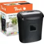 Peach PS500-40 papīra smalcinātājs šķērsgriezums 68 dB Melns