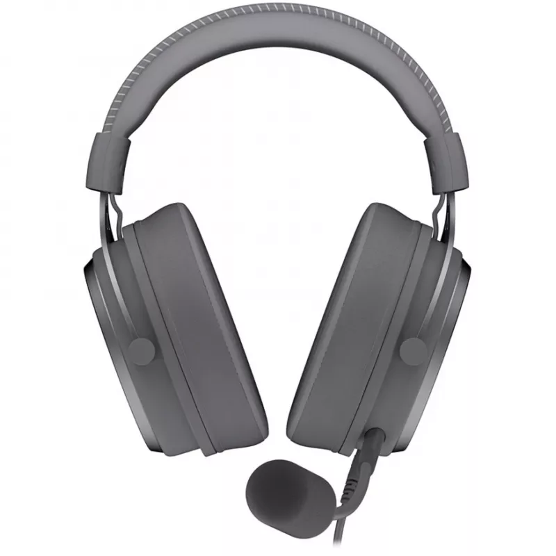 ENDORFY VIRO Plus USB Alt Gray spēļu austiņas, tumši pelēkas, USB-A, 3,5 mm ligzda, 7.1 USB skaņas karte