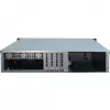 Servera korpuss Inter-Tech 2U 2404L Rack Melns, Pelēks