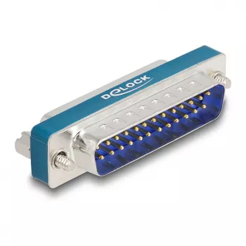 DeLOCK RF/EMI trokšņu slāpēšanas filtrs D-Sub 25 kontaktu tēviņš-mātīte zemfrekvenču joslas caurlaides