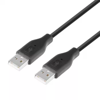 USB AM-AM kabelis 1,8 m melns