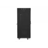 Lanberg FF01-6627-23BL stāvošais 19 inch skapis 27U 600x600 mm melns