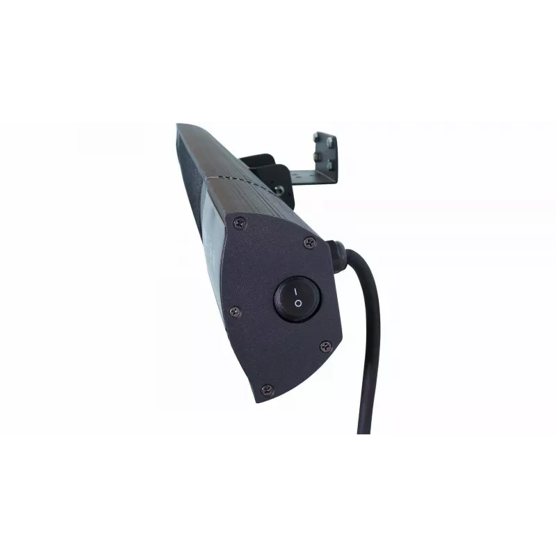 Infrasarkanais sildītājs SUNRED RD-DARK-25, 2500 W, sienas montāža, IP55, melns