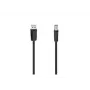 Hama 00200602 USB kabelis USB 2.0 1,5 m USB A USB B Melns