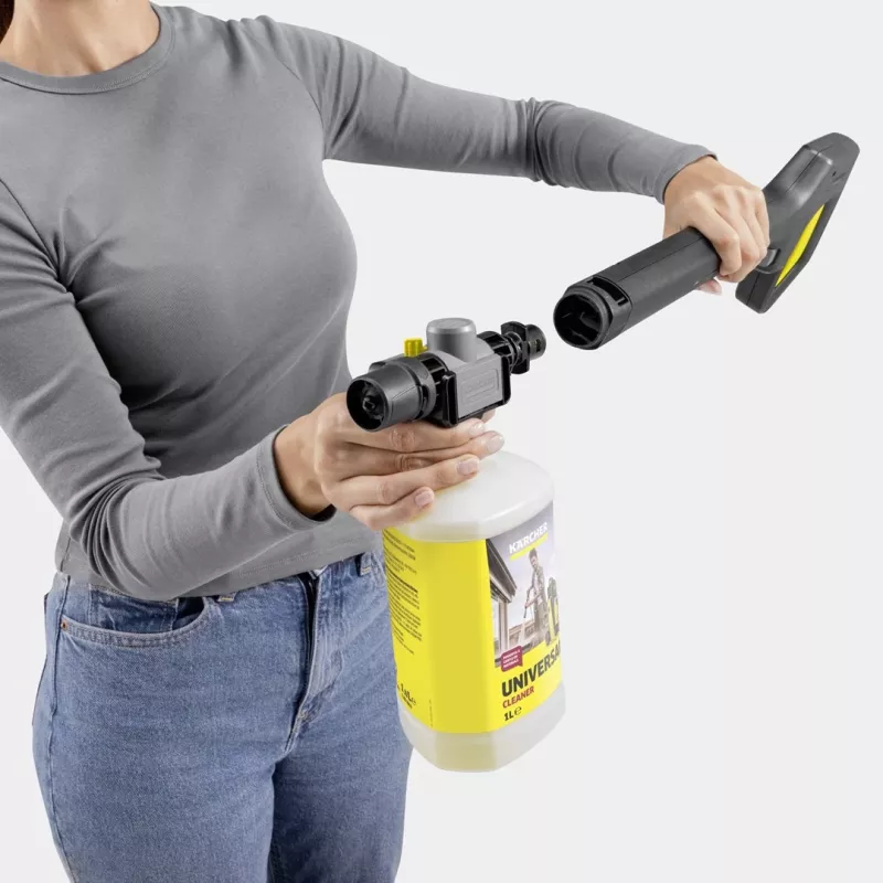 Kärcher K 5 Comfort Premium Connect Home spiediena mazgātājs Vertikāls 500 l/h 2100 W Dzeltens
