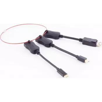 shiverpeaks HDMI-A adapteru komplekts, DisplayPort / mini DisplayPort / USB-C spraudnis, 4K60Hz (BS10-01020)