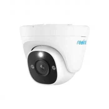 IP drošības kamera Reolink P344 Dome — 12 MP (4512×2512), 4 mm objektīvs, PoE/DC, IP67, 30 m IR, Balts kupols, 100°×50° skata leņķi