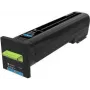 Lexmark - Besonders hohe Ergiebigkeit - Cyan - Original - Tonerpatrone LCCP - für Lexmark CX825de, CX825dte, CX825dtfe (82K0X20)