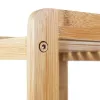 GreenBlue Bamboo vannas istabas skapis, 370x330x780mm, 3 plaukti, GB321