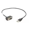 Motorola CBL-58926-05 seriālais kabelis melns USB Type-A DB-9