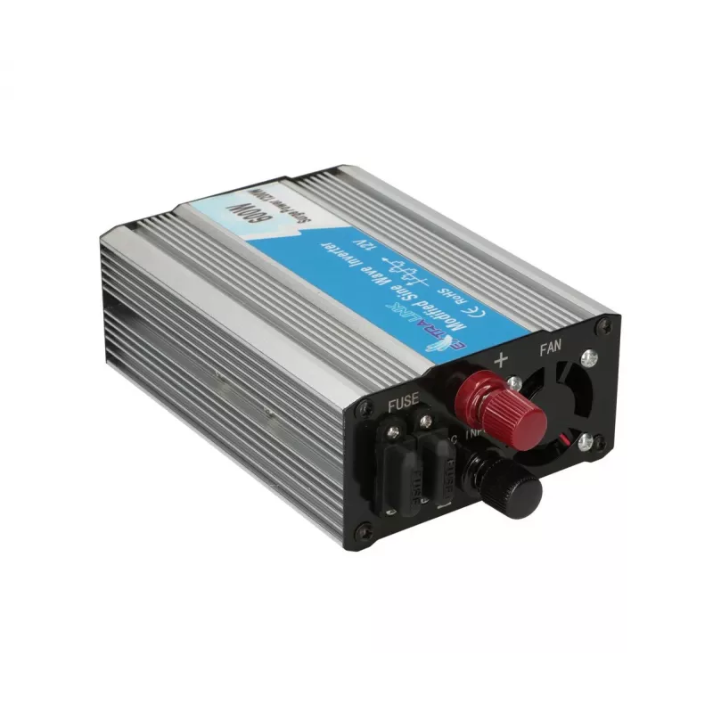 Extralink OPIM-600W sprieguma pārveidotājs, auto 12V, 600W modificēts sinusvilnis