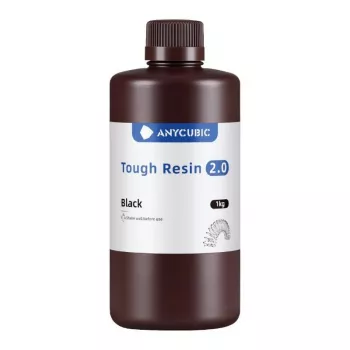 Fotopolimēru sveķi AnyCubic Tough Resin 2.0 Melns 1 kg SRX2BK-101A