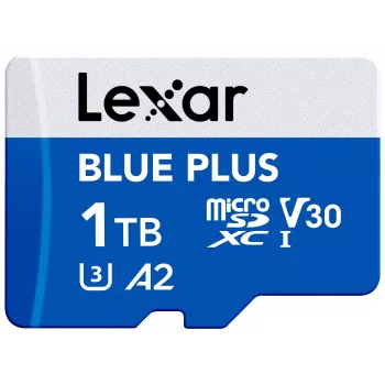 Lexar 1TB microSD karte C10 A2 U3 V30 170MB/s Blue Plus