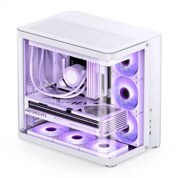PC korpuss Jonsbo TK-2 2.0 Midi Tower Melns