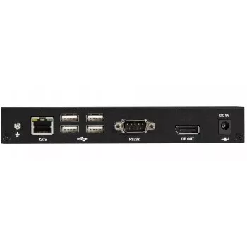 Blackbox KVM pagarinātājs Catx - 4K SH DP USB 2.0 Seriālais Audio Lokālais Video