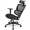 Biroja krēsls Sharkoon OfficePal C40 — melns, ergonomisks dizains, regulējams augstums