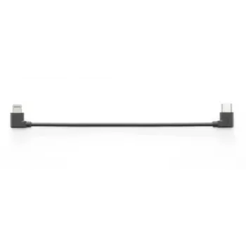 USB-C uz Lightning kabelis DJI CP.OS.00000424.01 — 1 m, melns