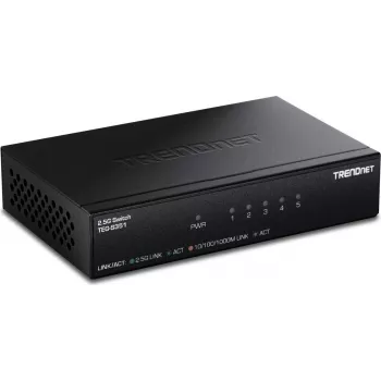 TRENDnet 5-PORT 2.5G SWITCH - Slēdzis (TEG-S351)
