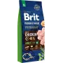 Sausā suņu barība Brit Premium by Nature Adult XL 15 kg — Vista un lasis, 28% Olbaltumvielas, 16% Tauki