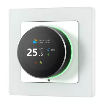 Avatto WT20R-WH-3A-W WiFi viedais termostats — telpas temperatūras kontrolieris ar Wi-Fi un enerģijas taupīšanas režīmiem