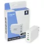 Barošanas bloks ALLNET PSU-GaNPD-USB-1A3C-130W — 130W, 1× USB-A, 3× USB-C
