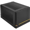SilverStone SUGO SG14B - Tornis - Mini-DTX - bez barošanas bloka (ATX / PS/2) - Melns - USB/Audio (SST-SG14B)