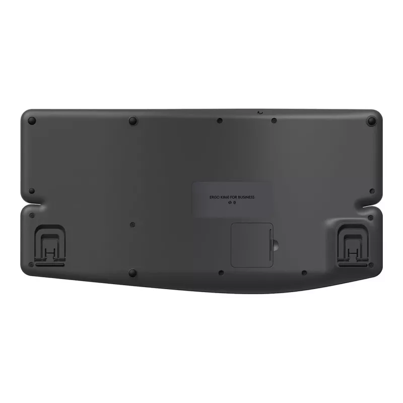 Logitech Ergo K860 for Business bezvadu tastatūra RF + Bluetooth Šveices izkārtojums grafīta (920-010347)