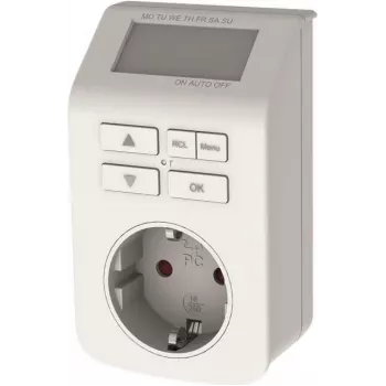 Bachmann digitālais taimera slēdzis - Automātiskais tīkla slēdzis - AC 230 V - 3680 W