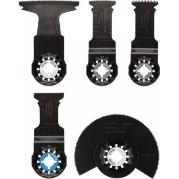 5 gabalu Starlock daudzfunkciju instrumenta piederumu komplekts Makita M E-24935