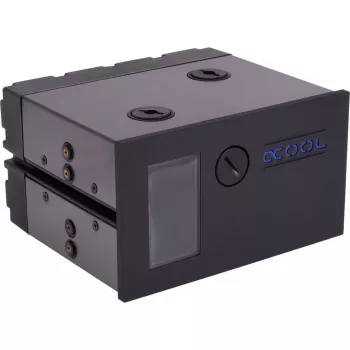 Alphacool Eisfach - viena Laing D5 sūkņa - dubultā 5,25 collu nodalījuma stacija (15247)