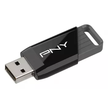 PNY Attaché X 64 GB USB zibatmiņa, 3.2 Gen 1, 130 MB/s, melna