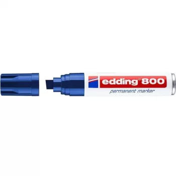 Pastāvīgais marķieris Edding 800 ar konisku uzgali, zils