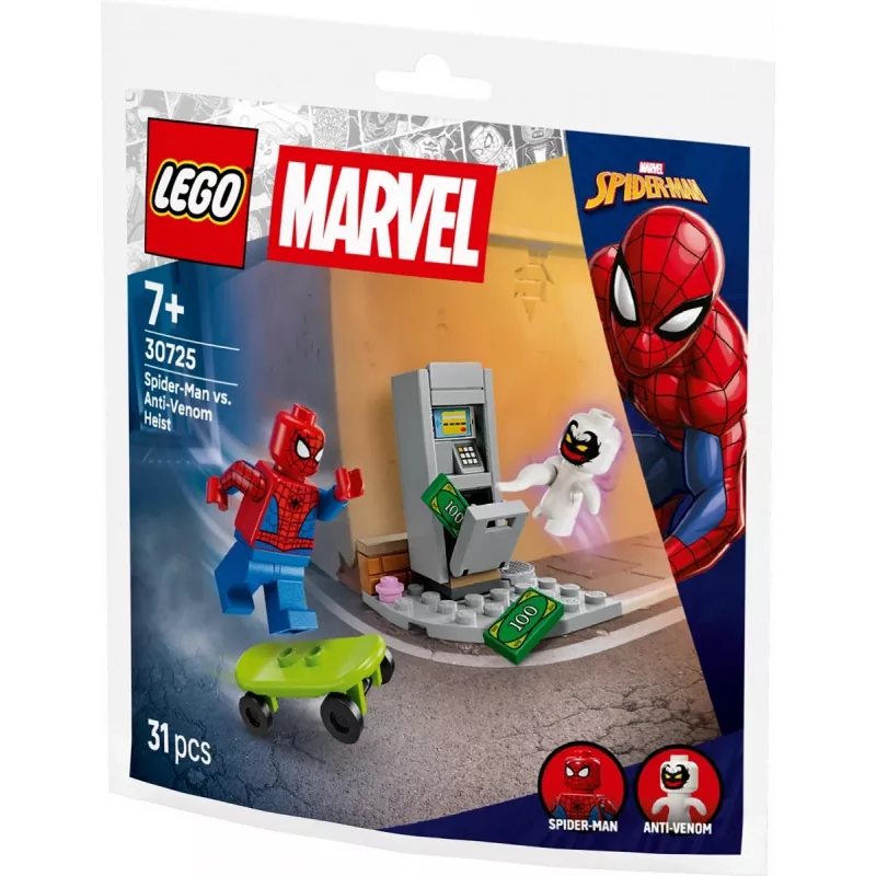 LEGO Super Heroes 30725 Zirnekļcilvēks pret Anti-Venom Laupīšanu