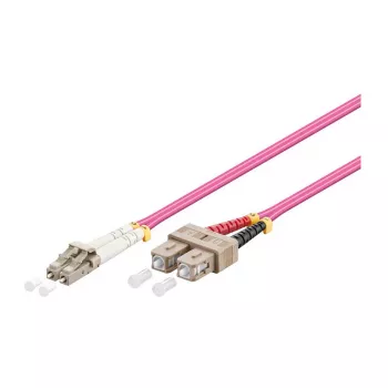 Alcasa LW-805LS4 5m LC SC Violet – optiskās šķiedras kabelis OM4