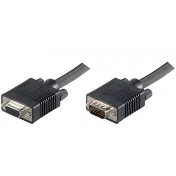 Microconnect MONGH10B VGA kabelis 10 m VGA (D-Sub) Melns