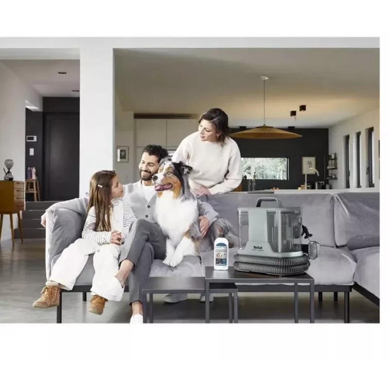 Portatīvais traipu tīrītājs Tefal Clean It Compact Pet IZ3020F0 — rokas mēbeļu un mājdzīvnieku traipu tīrītājs
