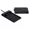 HDD/SSD korpuss Unitek Y-3036, 2.5 collu SATA III, USB 3.2 Gen 1 (5 Gbit/s), UASP, integrēts USB-A kabelis, melns