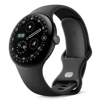 Google Pixel Watch 4 45mm WiFi Melns/Obsidiāns (GA09962-EU)