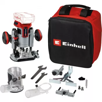 Einhell TP-RO 18 Set Li BL bezvadu frēzēšanas un malu apstrādes komplekts