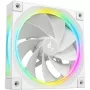 DeepCool FL12R Reverse 120 mm korpusa ventilators, 500–2150 apgr./min, 33,9 dB, balts