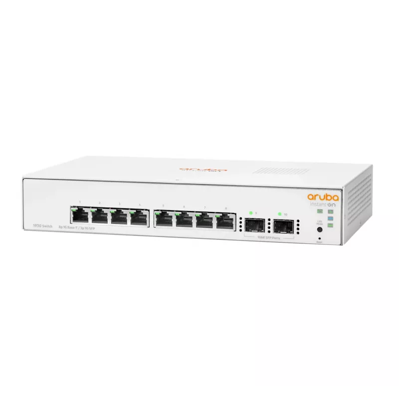 HPE Aruba Networking Aruba Instant On 1930 Pārvaldāms L2+ Gigabit Ethernet (10/100/1000) 1U Balts