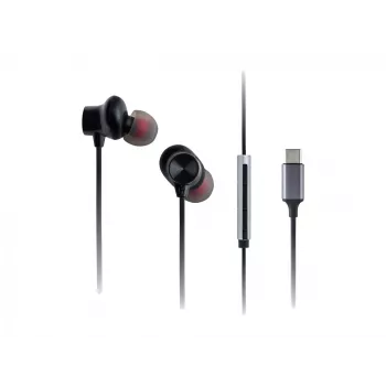 Austiņas Panasonic RP-TCM225DEK, USB-C, melnas