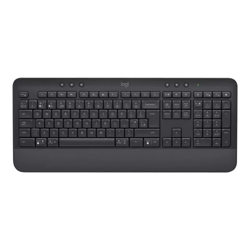 Logitech SIGNATURE K650 – Bezvadu tastatūra ar plaukstu balstu
